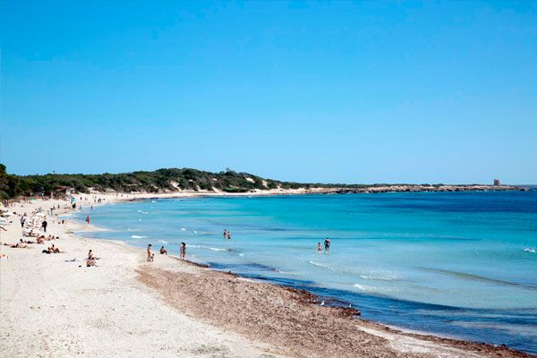 Playa en Ibiza Las Salinas